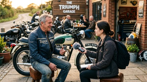 Interview d'un propriétaire de Triumph moto : son expérience, son ressenti
